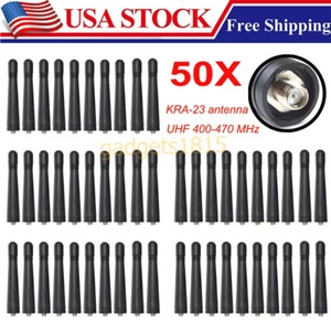 50 sztuk anteny KRA-23 UHF do radia Kenwood TK3140 TK3160 TK3170 TK3180 - Zdjęcie 1 z 4