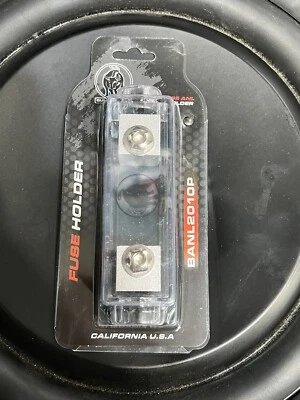 ДЕРЖАТЕЛЬ ПРЕДОХРАНИТЕЛЯ ANL BANL2010P Bullz Audio калибр 0/2 фута - Изображение 1 из 2