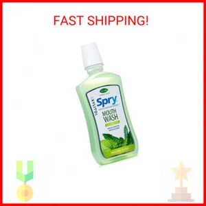 Spry Xylitol Mouthwash Fluoride Free with Enamel Support, Gentle, Natural Healin - Picture 1 of 2