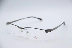 NEW CHARMANT Z-TITANIUM ZT19823 GREY AUTHENTIC DESIGNER EYEGLASSES 54-18 - Picture 1 of 4