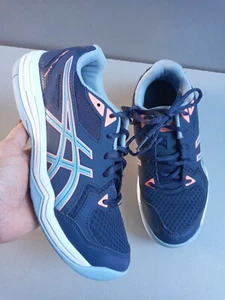 Zapatillas Junior Asics Gel Flare Azul Marino Rosa Reino Unido 5 EUR 39 - Imagen 1 de 14