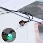 Natural Stone Pendant Necklace Women Clavicle Chain Glow In The Dark Jewelry