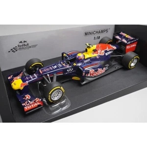 Modellino auto 1:43 MINICHAMPS 110120002 Red Bull Racing Renault RB8 2012 #2 M.Weber - Foto 1 di 13