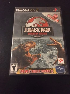 PS2 PLAYSTATION 2 JURASSIC PARK OPERATION GENESIS GAME - Image 1 of 4