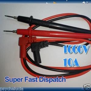 Multimeter Extension Test Lead 1000V 10A Digital Probe for UNI T Fluke Screwable - Bild 1 von 2