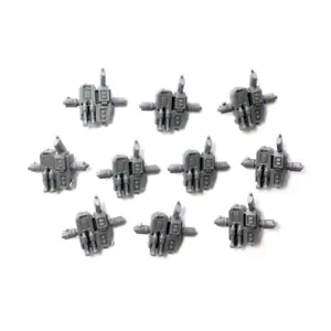 Tau Empire Fire Warriors BACKPACKS x 10 Warhammer 40K (B) - Picture 1 of 1