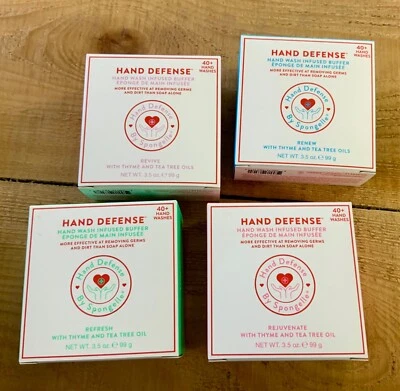 Nuevo en caja Spongelle Hand Defense Infunded Buffer - Rejuvenecer Renovar revivir o refrescar Foto 1 de 2