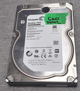 4TB - Seagate 3.5" desktop HDD - 7200 RPM - ST4000DX002 - tested working healthy - Picture 1 of 3