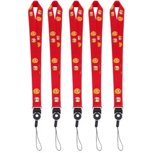 5 szt. Identyfikator Smycz Odznaka Uchwyt Strap Neck Brelok Opaska Komórka Pasek - Zdjęcie 1 z 12