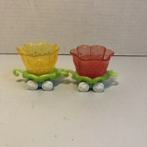 My Little Pony MLP Breezies Parade Flower Petal Train Car 2 Stück - Bild 1 von 7