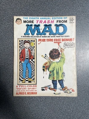 RARE More Trash From Mad 8th Edition WITH Alfred E. Nueman Poster - Image 1 of 4