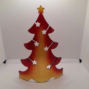 I Vetri Di Nennella/Italian Glass Christmas Tree Art Glass/Handmade 11" - Picture 1 of 4