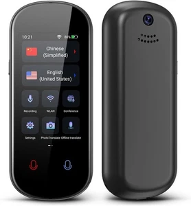 Language Translator Device Two-Way Instant 138 Languages Voice & Text & Offline - Picture 1 of 4
