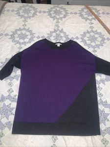 COLDWATER CREEK Damen Pullover Merinowollmischung U-Boot-Ausschnitt 3/4 Arm Sweater S - Bild 1 von 7