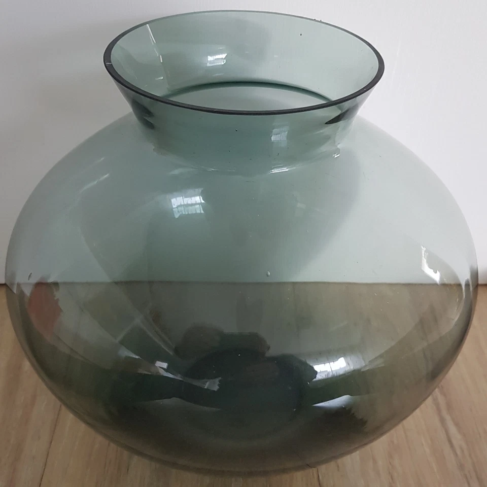 Wilhelm Wagenfeld Große Herzvase Glas Vase 27 cm Hoch WMF 50er60er Bauhaus Ära ❤ - Bild 1 von 4
