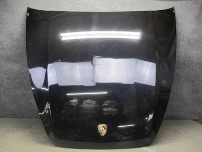 2011-2014 PORSCHE CAYENNE S 958 TURBO CAPÓ DELANTERO CUBIERTA PANEL NEGRO Foto 1 de 4
