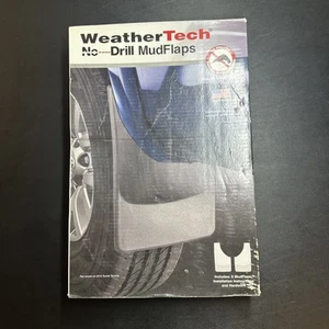 WeatherTech No Drill Mud Flaps Rear 110058 Black 11-18 Jeep Grand Cherokee New - Picture 1 of 3