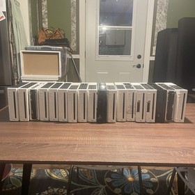 Nintendo Wii Console Lot 18 White & Black Consoles for Parts/Broken Disc Drive
