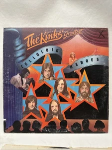 The Kinks Greatest Celluloid Heroes 1976 RCA Victor AFL11743 Stereo Sterling VG+ - Picture 1 of 17