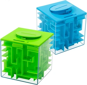 Money Maze Puzzle Box for Kids and Adults, Perfect Money Holder Maze Puzzle Gift - Picture 1 of 12