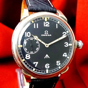 Swiss Men's Watch Collectible Antique Vintage Marriage Wristwatch Serviced - Picture 1 of 14