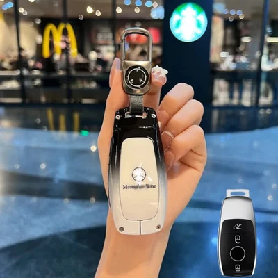 Nuevo para Mercedes Benz A C E G S450 GLC Mando a Distancia Llavero Estuche Cubierta Foto 1 de 4