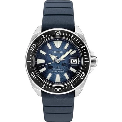 Reloj para hombre SEIKO Prospex Diver automático esfera azul goma SRPF79 SD Foto 1 de 4