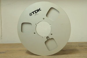 1x Tonband Spule leer TDK Reel to Reel 26,5 cm. Empty. - Bild 1 von 2