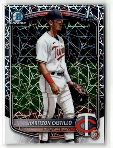 2025 Bowman Chrome #BCP-161 Haritzon Castillo Prospects 1st Laser Refractor - Picture 1 of 2