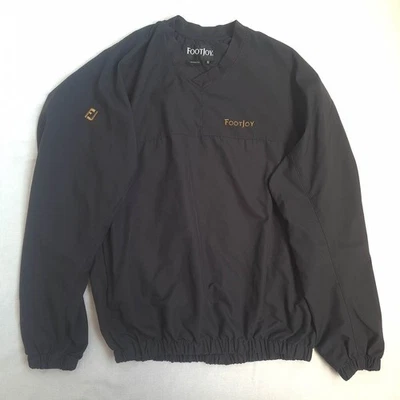Footjoy Mens Golf Pullover Jacket Size S Zip Pockets Elastic Waist V-Neck VTG - Image 1 of 4