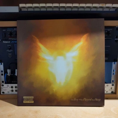 LIMITED EDITION DAVE THE BOY WHO PLAYED THE HARP DOUBLE GLOW IN THE DARK VINYL - Image 1 of 3