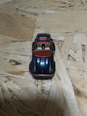 MICRO MACHINES GALOOB PORSCHE 911 BLACK & RED 1/87 SCALE VINTAGE FROM 1987 - Immagine 1 di 2