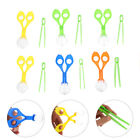  6 Sets Insect Clip Butterflies Scissor Plastic Catching Tweezers Toys for Kids
