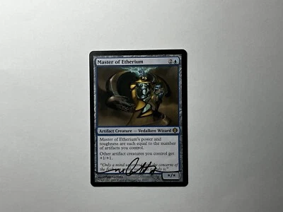 MTG Magic Master Of Etherium Signed Artist Proof x1 Alara ALA Matt Cavotta - Image 1 of 2