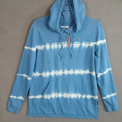 Sudadera con capucha Vineyard Vines para mujer talla S azul tie dye nueva con etiquetas leer Foto 1 de 4