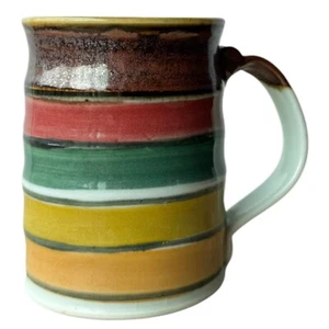 Connie Pike Hand Thrown Studio Pottery Mug Signed Coffee Tea Made in Canada - Picture 1 of 10