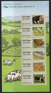 Great Britain 2012 - Pigs - British Farm Animals II - MNH Stamps self adhesives - Picture 1 of 1