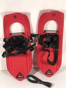 MSR Snowshoes Kids TYKER Winter Shoes with Ice Cleats Snow Shoes 17" x 6.5" - Picture 1 of 12