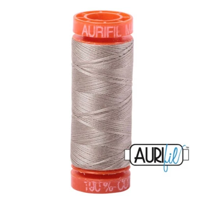 Aurifil Thread Mako 50wt 100% Cotton Small Spools 220 yds Each - Image 1 of 4