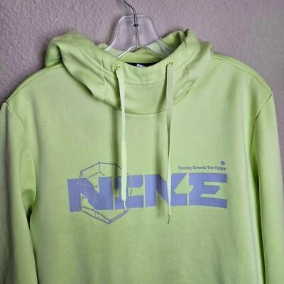 NIKE Sudadera con Capucha de Neón para Mujer M Entrenamiento Limón Twist Vela Gran Tamaño Buceo Atletismo Foto 1 de 4