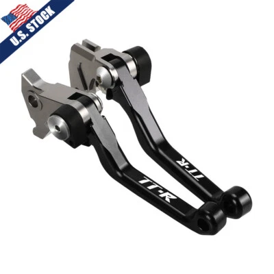 for YAMAHA TTR125 LW E TTR125L TTR125 TTR250 CNC Pivot Hand Brake Clutch Levers  Foto 1 de 4