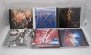 X JAPAN 6CDs Vanishing Vision Art of Life Blue Blood Jealousy DAHLIA WE ARE x