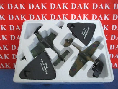 Die cast 1/72 Set Modellini Aerei Junkers Ju 87B + Hawker Hurricane MK.I Dunkirk - Immagine 1 di 4