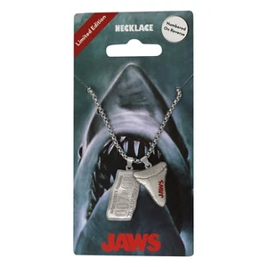 Jaws 45th Anniversary Limited Edition Unisex Necklace Pendant Figure Shark Tooth - Picture 1 of 2