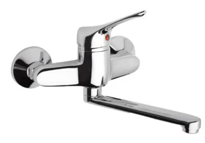 MISCELATORE RUBINETTO LAVELLO A MURO PAINI PILOT 04CR501