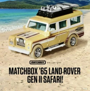 Land Rover GEN II Safari RLC 2021 Matchbox '65 exclusivo Hot Wheels - en mano - Imagen 1 de 1