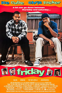 Friday Movie Ice Cube Chris Tucker Poster 24x36 inches