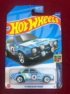 HOT WHEELS FORD Escort Rally '70 - Foto 1 di 1