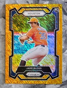 Jake Bloss #229 - 2024 Panini Prizm - 4/7 FOTL Gold Shimmer Prizm - NOVATO - Imagen 1 de 2
