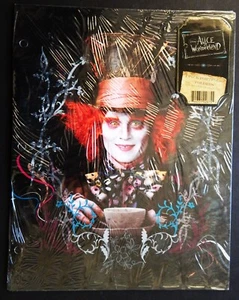 Alice In Wonderland Johnny Depp Anne Hathaway White Queen Portfolio Folders NEW - Picture 1 of 2